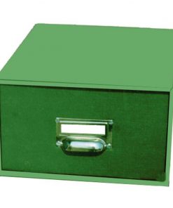 Νext κουτί αποθήκευσης classic - μεταλ. λαβή ολόκληρο πράσινο Υ14x23x30εκ.