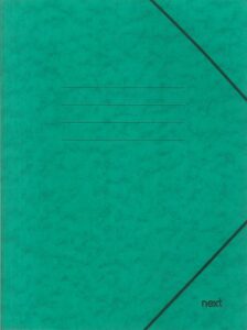 Next φάκελος με λάστιχο πρεσπάν πράσινος Υ35x25x0εκ.