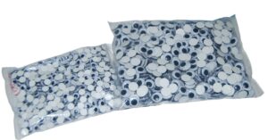 Ματάκια χειροτεχνίας στρόγγυλα 10mm πακέτο 1000τεμ.