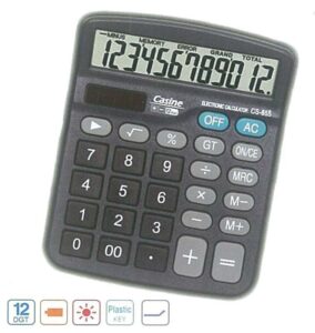 Κομπιουτεράκι γραφείου 12 ψηφίων 10x12,5x3,5εκ.