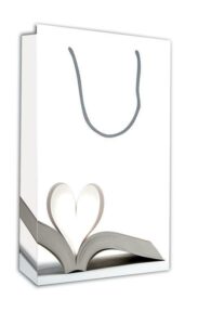 Next χάρτινη τσάντα Βιβλίο καρδιά Υ28x18x6