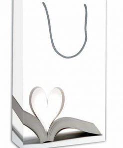 Next χάρτινη τσάντα Βιβλίο καρδιά Υ28x18x6