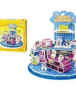 Charmland παζλ 3D "Κουζίνα" Υ18x21x21εκ. 91 τεμαχίων