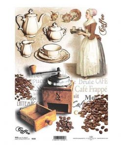 Ριζόχαρτο "coffee" 21x29εκ.   (ITD-R350)