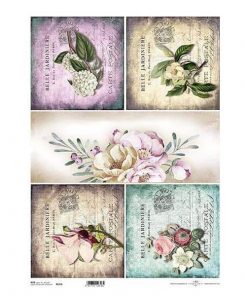 Ριζόχαρτο "belle jardiniere" 42x29.7εκ.   (ITD-R019L)