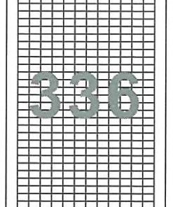 Fleks ετικέτ. αυτοκόλ. λευκές 15x10mm 336/φ 100φ Α4