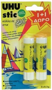 Uhu "Magic stick" 8.2gr 1+1 δώρο