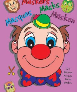 Βιβλίο για κατασκευή μασκών 2 σχέδια 33.5x23.5εκ.