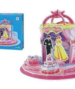 Charmland παζλ 3D "Γάμος" Υ20x21x21εκ. 52 τεμαχίων