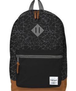 Unkeeper τσάντα δημοτικού μαύρη με 2 θήκες 43x32.5x13.3εκ.