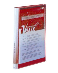 Comix σούπλ 30 φύλλων PP ροζ Α4 Υ31x23,5x19εκ.