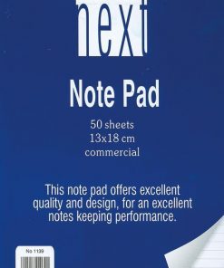 Next μπλοκ ριγέ mini 13x18εκ. 50φυλ.