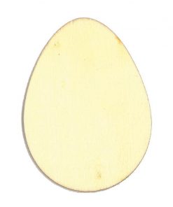 Aυγό ξύλινο 8x5,9x0,3εκ.