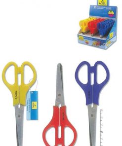 Adel ψαλίδι ανοξείδωτο με χάρακα 13εκ.