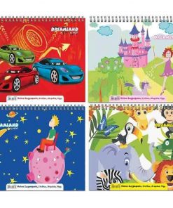 Next μπλοκ ζωγραφικής Dreamland 21x29εκ. 50φύλ.
