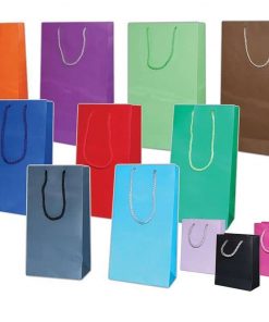 Next χάρτινη τσάντα γαλάζιο Colors Υ27,5x14,5x9