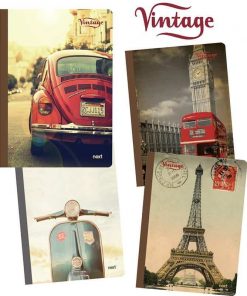 Next vintage 360° τετράδιο flexi 17x25εκ. 3θεμ. 192σελ.