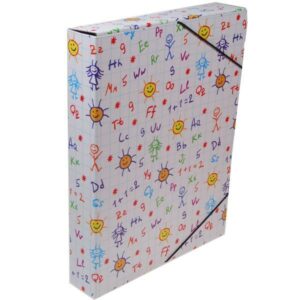 Νext κουτί με λάστιχο "Γράμματα - αριθμοί" Υ33.5x25x5εκ.