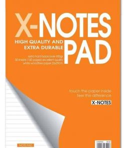 Next x-notes μπλοκ σπιράλ ριγέ 21x29εκ. 70φυλ.