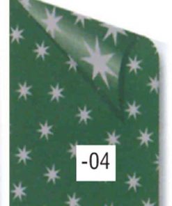 Rainbow χαρτόνι πράσινο με ασημί αστέρια 50x70εκ.