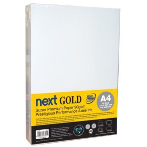 Next Gold A4 500 φύλλα premium copy paper 90γρ.