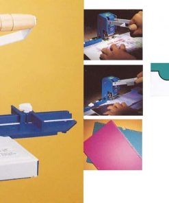 Μηχανή κοπής ημικυκλίου ημερολογίου - τρυπιτικό μιας τρύπας - γωνιοκόπος