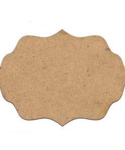 Πινακίδα mdf 100x70x3χιλ. 4 μύτες, 8 καμπύλες