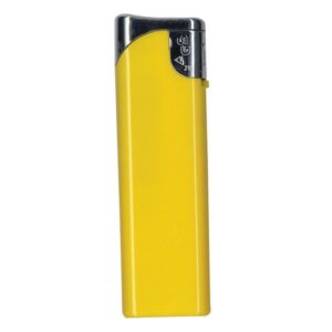 Αναπτήρας πλαστικός, ηλεκτρονικός κίτρινος 8x2,4εκ.