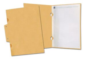 Νext δίφυλλο παρουσίασης οικολογικό Υ30,5x22εκ.