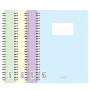Next pastel τετράδιο σπιράλ 21x29εκ. 2θ.