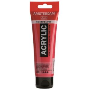 Talens amsterdam ακρυλικό χρώμα 348 perm. red purple 120ml