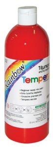 Rainbow τέμπερα κόκκινη 500ml