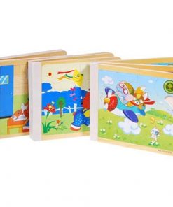 Παζλ βιβλίο κοκτέηλ διάφορα σχέδια 14,5x12,5x1,7εκ.