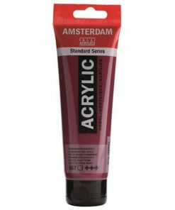 Talens amsterdam ακρυλικό χρώμα 567 perm. red violet 120ml