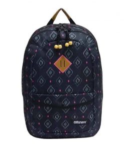 Bagtrotter τσάντα πλάτης μαύρο-φουξ 51x33x20εκ.