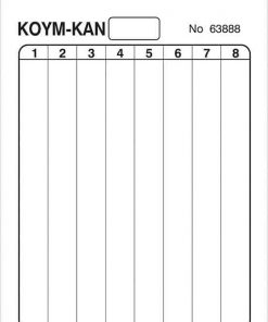 Next μπλοκ κουμ καν με 8 στήλες 14x21εκ. 100 φύλλων