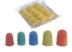 Δαχτυλήθρες από καουτσούκ σετ 12τμχ