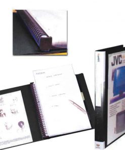 Comix σούπλ 20 φύλλων σπιράλ PP μαύρο A4 Υ31,5x26x3εκ.