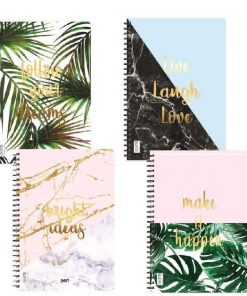 Next elegant τετράδιο σπιράλ 17x25εκ. 4θεμ.