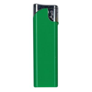 Αναπτήρας πλαστικός, ηλεκτρονικός πράσινος 8x2,4εκ.