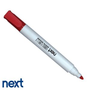 Μαρκαδόρος λευκού πίνακα επαναγεμιζόμενος κόκκινος στρογγυλή μύτη