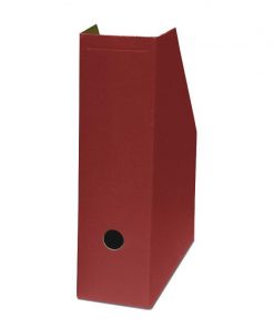 Νext θήκη περιοδικών classic μπορντώ χάρτινη Υ32x25x9εκ.