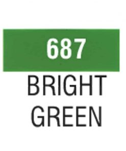 Talens χρώμα decorfin satin 687 bright green 16 ml