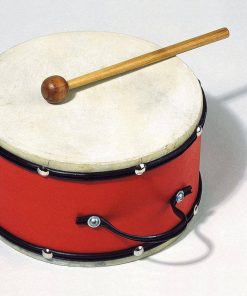 Ντραμ απο φυσικό δέρμα 17.5x17,5x10εκ.