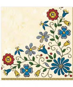 Χαρτοπετσέτες 20τεμ. "μοτίβο με λουλούδια 2" 33x33εκ. (SLOG 019701)