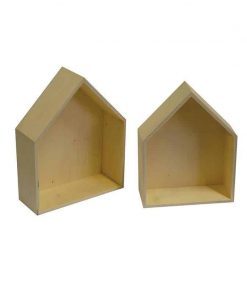 Ραφάκια 2 τεμ. σε σχήμα σπιτάκι