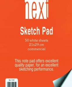 Next μπλοκ λευκό 21x29εκ. 50φυλ.