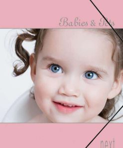 Next φάκελος λάστιχο "Baby girl" Υ35x25εκ.
