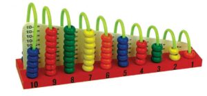 Αριθμητήριο άβακας 30,7x7.5x13εκ.