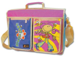 Τσάντα ώμου από νάυλον 36x30x13εκ.